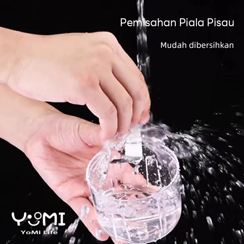 Blender Portabel Elektrik Tanpa Kabel /USB Mini Multifungsi Chopper Bumbu Dapur Praktis/ Blender mini choper / Blender Makanan Bayi 6