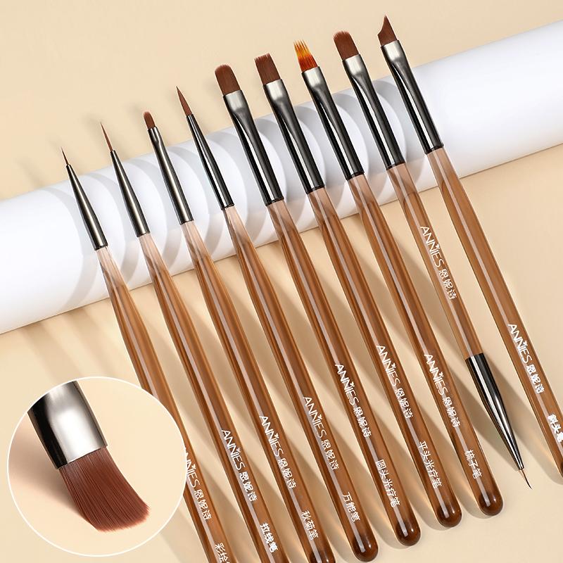  Cọ vẽ móng tay ANNIES Chuyên nghiệp Chì màu Gradient Nhòe trị liệu ánh sáng kiểu Pháp 