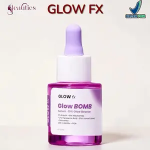 GLOW FX BEAUTY GLOW BOMB 19% GLOW BOOSTER SERUM  Mencerahkan Wajah Memudarkan Licorice Pencerah