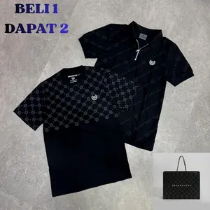 TEBUS MURAH BELI 1 DAPAT 2 TERBATAS T-SHIRT DAN POLOSHIRT DREAMSTORY COTTON Combed 24s HIGH QUALITY LEMBUT COMFY