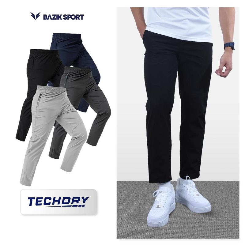 Quần Dài Nam Đa Năng BAZIK TechDry Co Giãn 4 Chiều Thoải Mái Vận Động Thể Thao Đi Làm Đi Chơi Sport