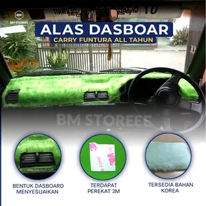 Alas Dashboard Carry Funtura All Tahun Anti Slip Kualitas Terbaik Dengan Perekat 3M & Bahan Korea