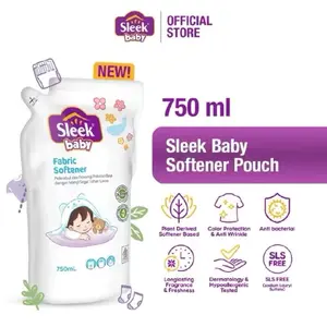 Sleek Baby Fabric Softener 750ml - Pelembut Pakaian