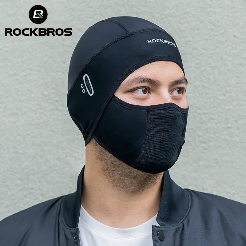 ROCKBROS Cycling Full Face Mask New Multifunction Ice Silk Sunscreen Balaclava Spring Summer Men Women Windproof Riding Bike Motorcycle Headgear