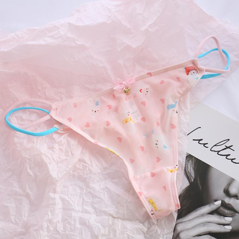 Product Introduction of Sexy Women Thongs Panties Sexy Mesh Transparent Solid Color Low-Rise Seamless Underwear Cute Girls Ladies Mesh T-Back T-String 23