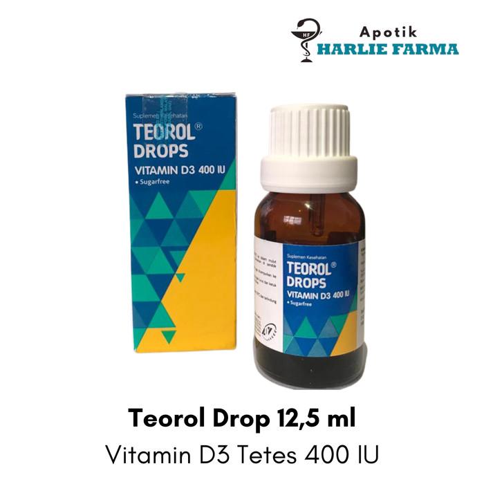 Teorol Rops Jual Teorol Drops 12.5 ml - Vitamin D3 DROP D 400 IU - Jakarta Utara ...