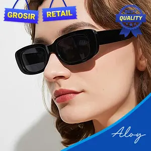 PL-H005 "PROMO" Kacamata Hitam Wanita/Pria Sunglasses Korean INS Fashion KM04 Black Eyewear Black Eyewear