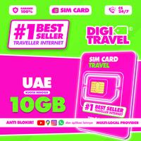 Gambar SIM Card Dubai Kuota Besar | Simcard Dubai UAE Kuota | SIM Card Simcard Roaming | DIGITRAVEL SIM Card Dubai UAE Kuota Besar - 3GB / 30 Hari dari DIGITRAVEL Kota Administrasi Jakarta Timur 1 Tokopedia