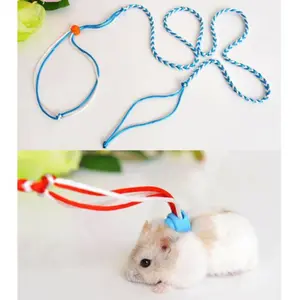 TALI TUNTUN DAN HARNESS SATIN UNTUK HAMSTER TUPAI SUGARGLIDER