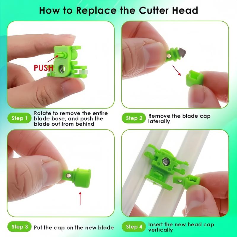 Product Introduction of Circle Cutter 1 piece Portable Paper Cutter Trimmer 3 spare blades Jef 16