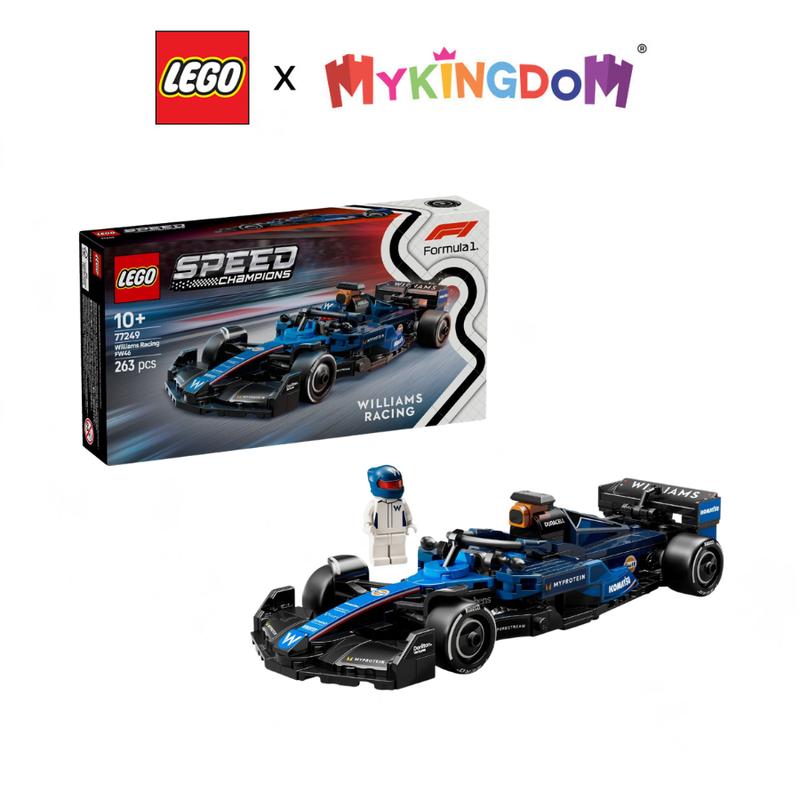 Đồ Chơi Lắp Ráp Xe Đua Williams Racing Fw46 F1 LEGO SPEED CHAMPIONS 77249 (263 chi tiết)