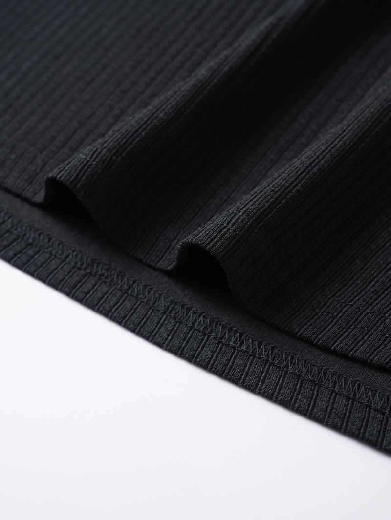 Product Introduction of Men's Vertical Striped V-Neck T-Shirt Pocket Solid Color Casual Fashion Teen, Quick Dry, Breathable and Wearable on Hot Days, Solid Color T-Shirt Sophisticated and Simple 8
