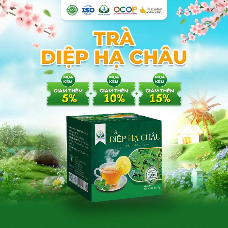 Hộp 30 túi x 3g trà bồ công anh siêu thị thiên nhiên