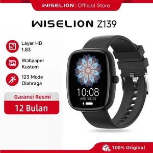 WISELION Z139 Smart Watch 1.83" TFT HD Touch Screen - BT Call - Sports Mode - Health Management - AI Voice