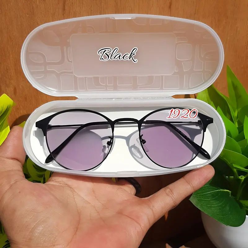 Kacamata Lensa Photocromic Pria Terlaris Frame 1920 Vintage Eyewear Glasses 1