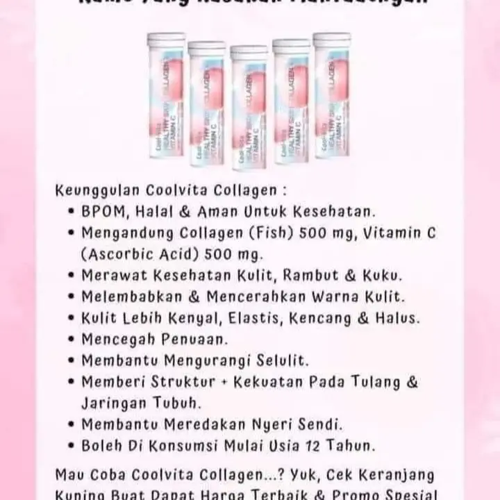 Cool Vita Healthy Skin Collagen + Vitamin C 4