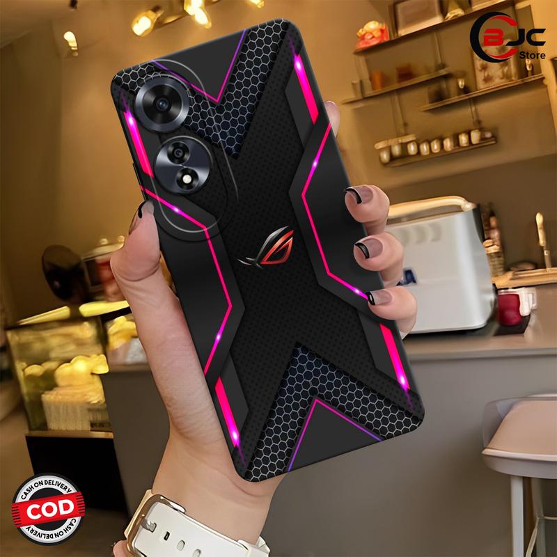 Casing Untuk OPPO A60 Case Terbaru OPPO A60 Fashion Case Softcase Kesing Silikon Cover Handphone Protection Case Lucu Aksesoris Ponsel Motif Universal Premium Pro Camera 1