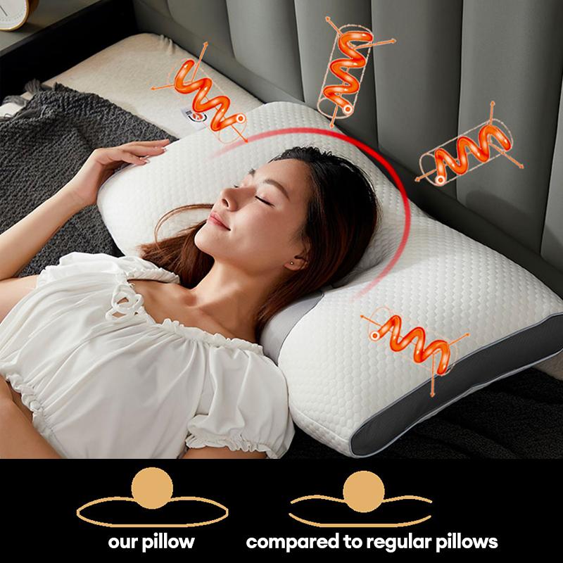Bantal Tidur Ergonomik Support Cervical Microfibre Cotton Memory