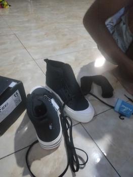 Product Review of Sepatu Sneakers Aeko Newtwoyers Blackwhite High Klasics Reflective from u**0 0