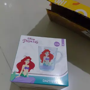 【OHSOME x Disney】- Oasis Park Cup Gelas Cangkir Disney Series Mickey/Minnie/Mike/Ariel/Elsa 260ml/360ml