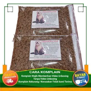 Weasel Dry Food Makanan Musang Kering 400 Gram & 800 Gram untuk Hewan Peliharaan dengan Kualitas Terbaik