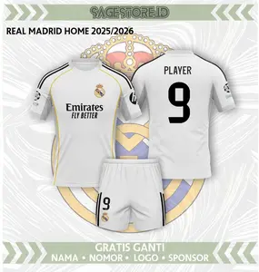 Baju Jersey Bola Full Patch 15 UCL Atasan Setelan DryFit FullPrint SSBW11 Sport Custom Jersey Premium Quality Dry-fit