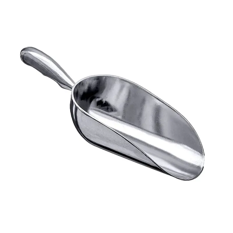 Muỗng Tiện Ích Bằng Nhôm, Dễ Vệ Sinh, Thích Hợp Cho Hạt Cà Phê, Dụng Cụ Nạo, Làm Bằng Hợp Kim Nhôm, Xẻng Làm Đá, Thích Hợp Cho Muỗng Đá Ngũ Cốc, Muỗng Đá Bar 5