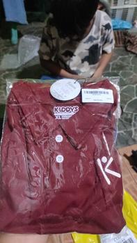 Product Review of Kiddys Baju Anak Kaos Pendek Kerah Unisex Cotton 24s 1-8 Tahun KA100 from a**a 0