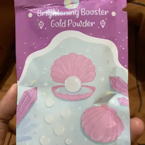 Beautyinu Brightening Booster Gold Powder Serbuk Pemutih Badan & Wajah 25 Gram Pencerah