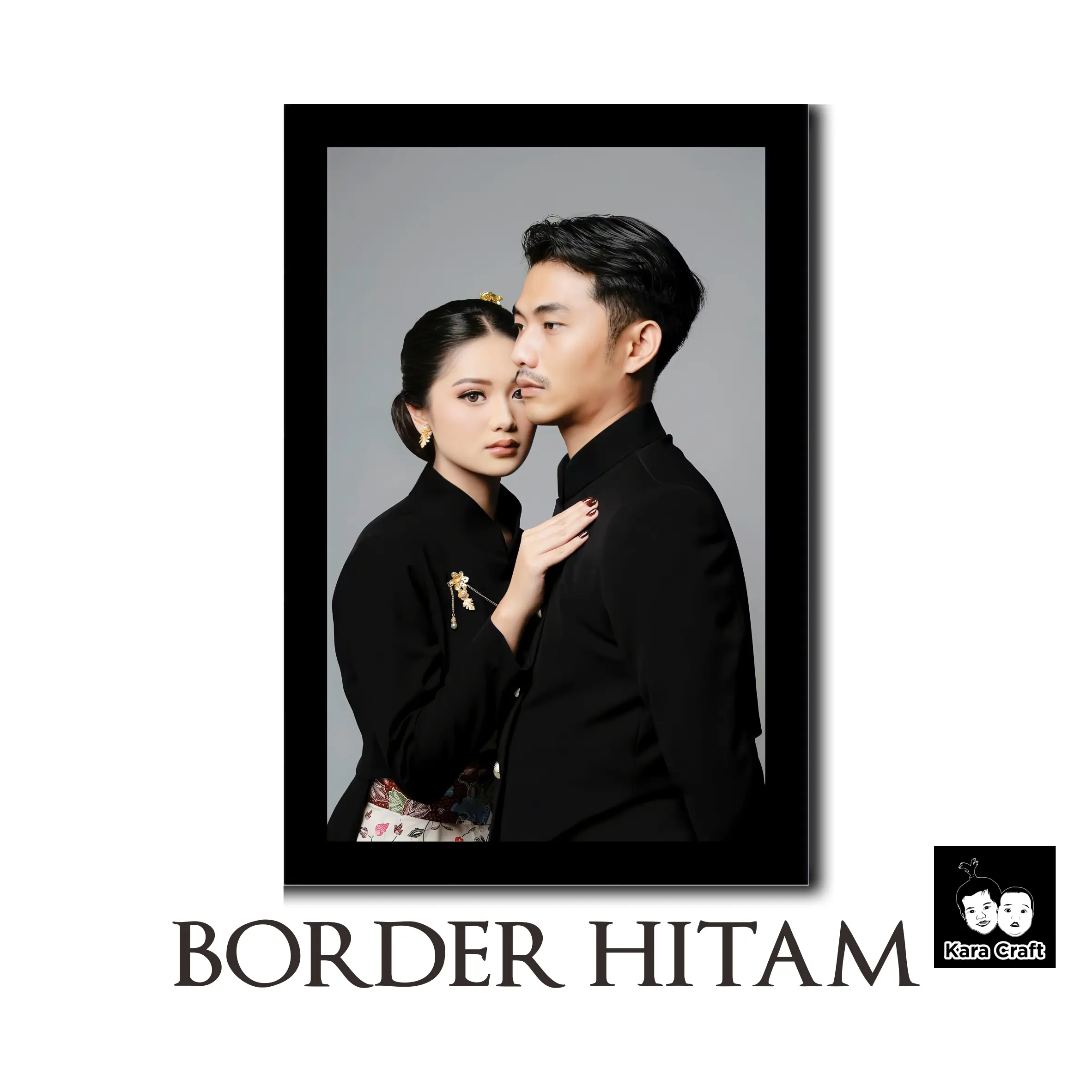 BORDER HITAM