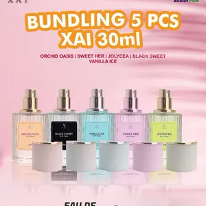 LNARA XAI DAPAT 5 BOTOL PARFUM 30ml EDP TAHAN LAMA