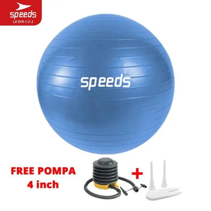 SPEEDS Gymball Fitness 85 cm / Bola Gym Yoga Pilates Alat Olahraga Ibu Hamil Original LX 019-16