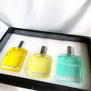 Boyroses Player Series Extrait De Parfum Paket isi 3 Parfume Wangi Bunga Fruity Woody Tahan Lama 50ml Romance Blue RolePlay Celestia untuk Wanita dan Pria - Cantik