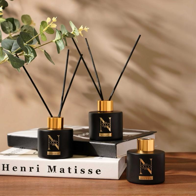 (100ml) REED DIFFUSER Wangian Rumah dan Bilik Home Fragrance NELLE Via Pinky perfume Supplies Pewangi