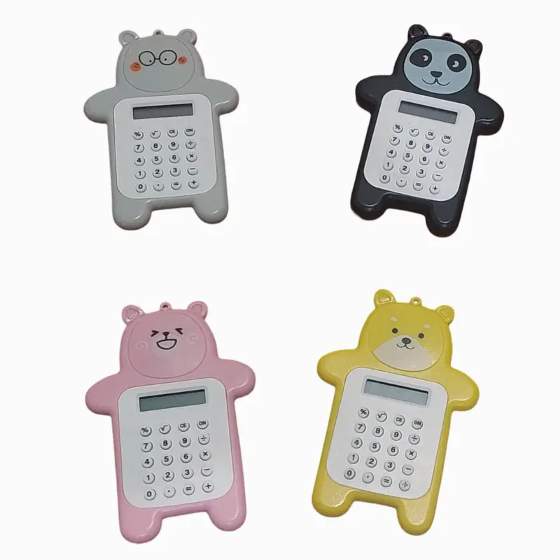 Calkulator Mini 8 Digit Karakter Lucu Kalkulator Anak Sekolah A077 3