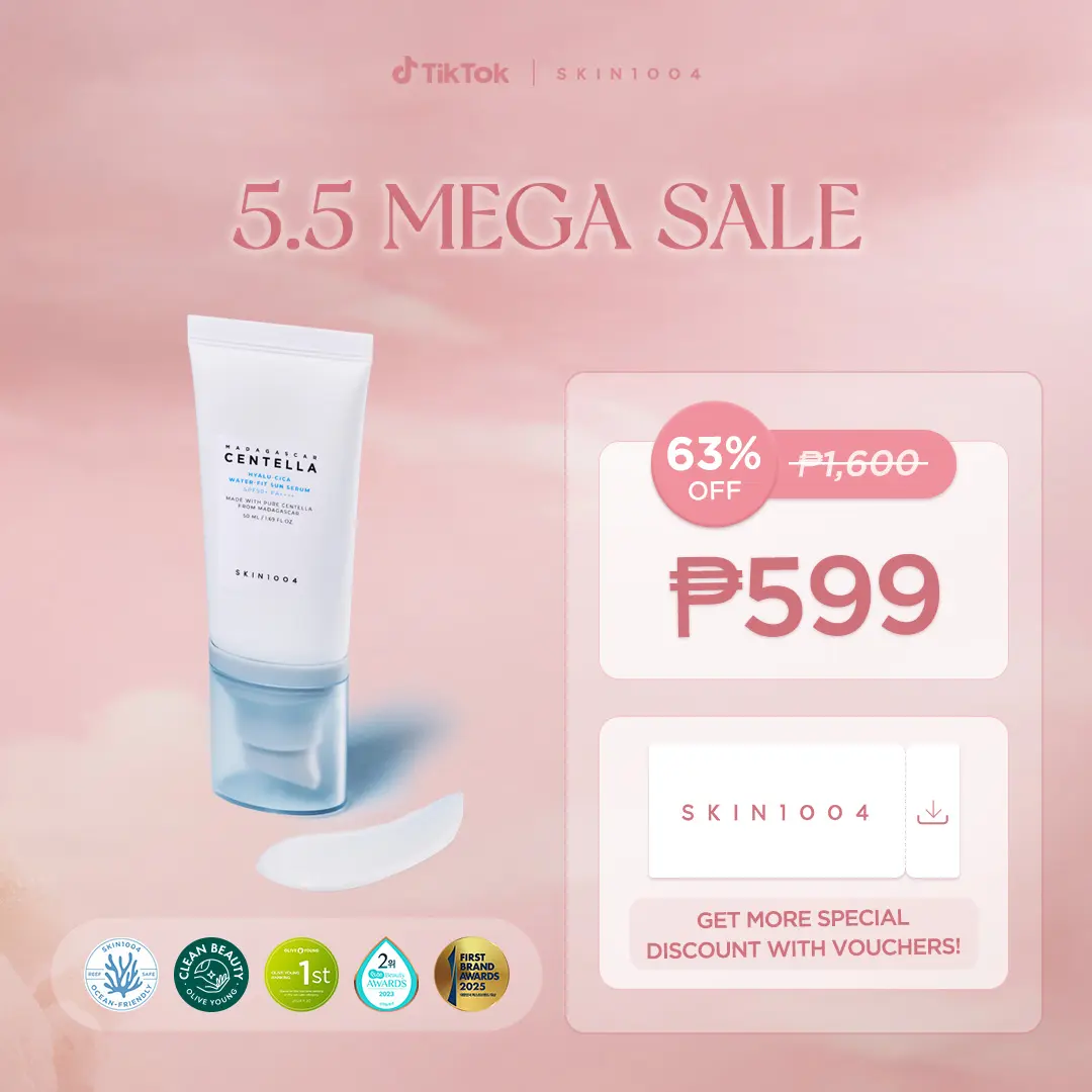 SKIN1004 Madagascar Centella Hyalu-Cica Water-Fit Sun Serum SPF50+ PA++++ 50ml
