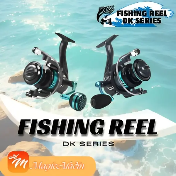 Fishing Reel DK Series Gulungan Pancing Kuat dan Murah Alat Memancing Kuat Reel Pancing Ikan di Laut dan Air Tawar Untuk Olahraga Memancing