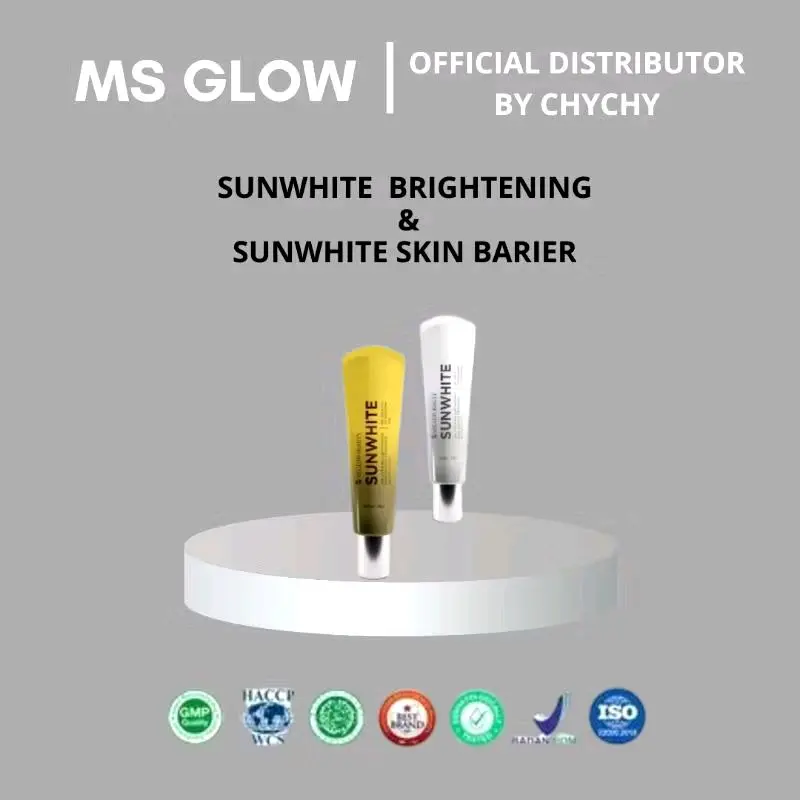 MS GLOW - ADVANCE SUNWHITE & SUNWHITE BARIER - 35gr