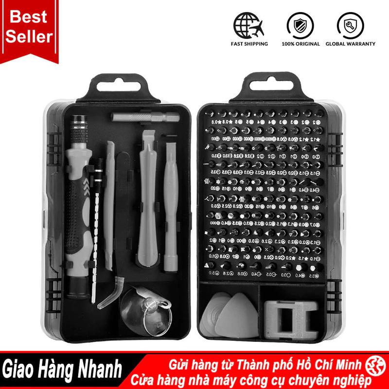 Bộ Tô Vít Đa Năng 115 Chi Tiết Sửa Chữa Máy Tính, Điện Thoại Di Động, Đồng Hồ