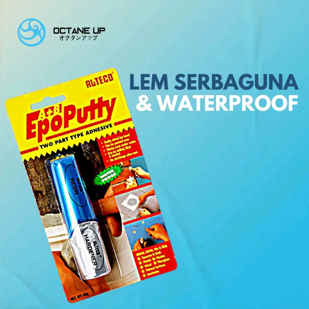 LEM PORTING ALTECO EPO PUTTY 50 GRAM ASLI ORIGINAL