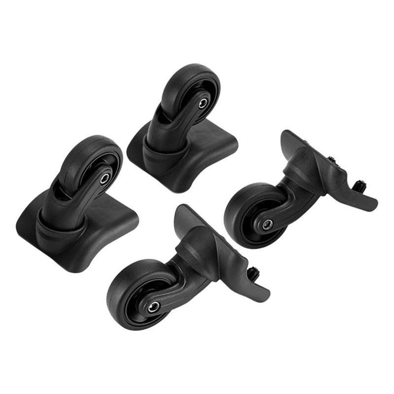 Resistant Flexible Suitcase Parts Axles Mute Luggage Wheel Travel Suitcase Wheels Suitcase Wheels Swivel Casters 1