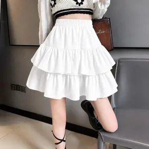 Rok Mini Layered Wanita | Rok Remple Mini Elegan Wanita | Rok Bawahan Wanita