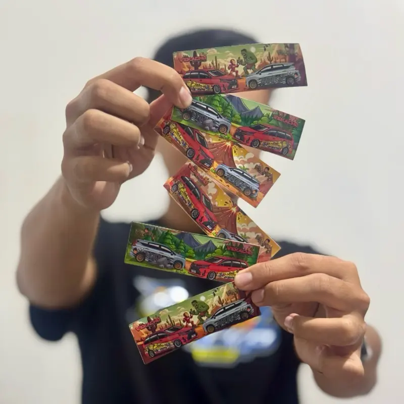 STIKER VEKACHU X NAIKO GLOSY NEW