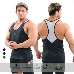 Flexzone Stringer Jock series FSS-047 Kaos Singlet Gym Bodybuilding Binaraga Olahraga