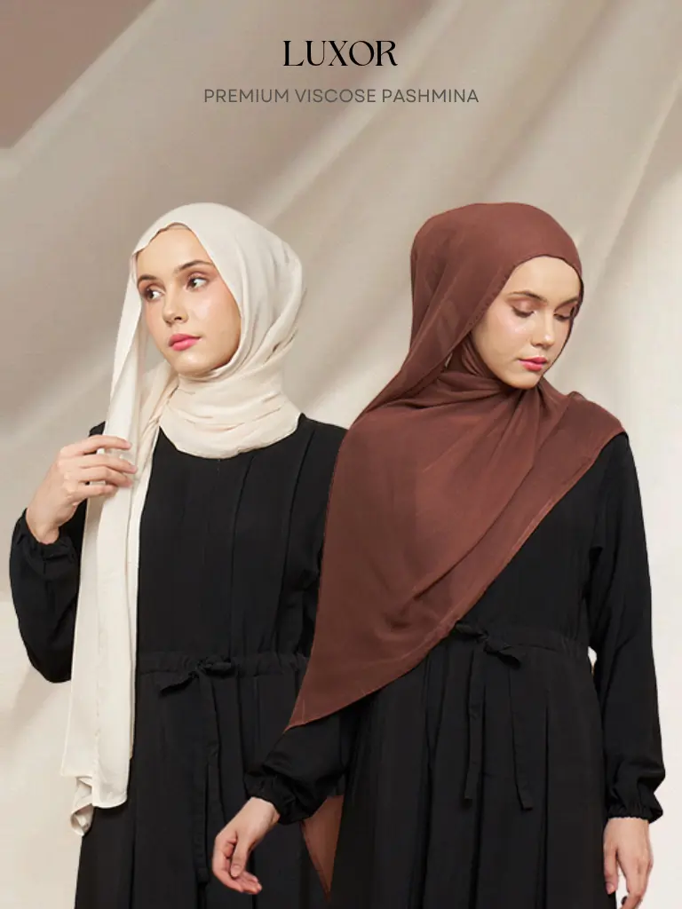 LUXOR Premium Viscose Scarves | Neema Hijab | Viscose Hijab