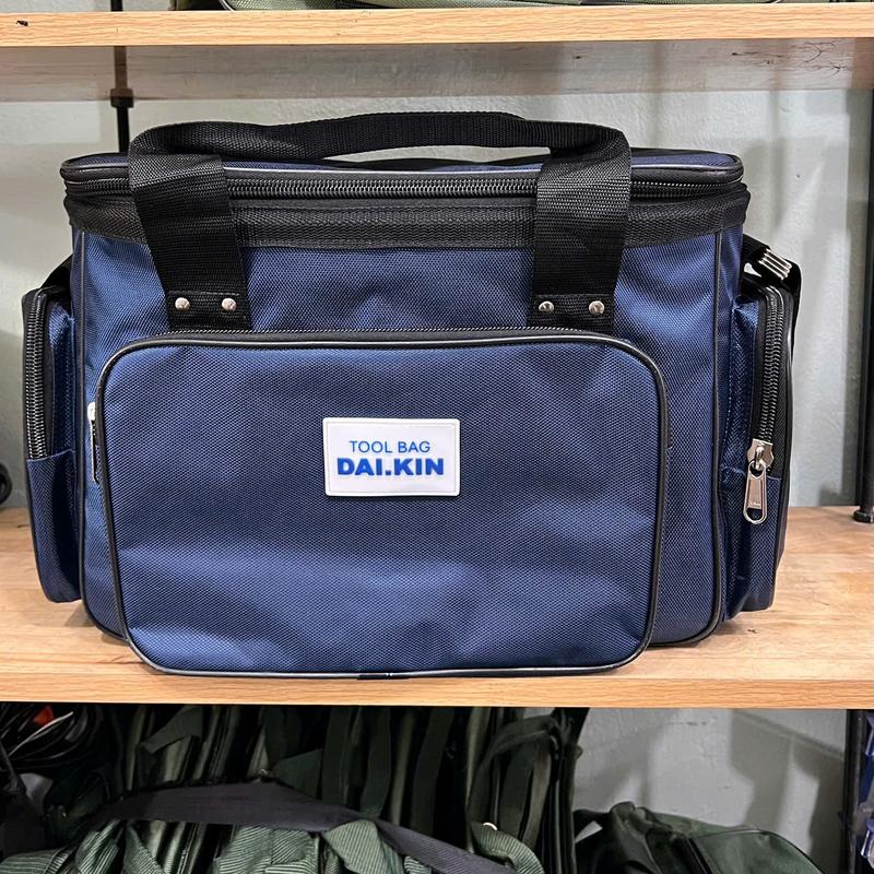 [Bảo Hành 3 Tháng] Túi đựng đồ nghề - TOOL BAG DAI.KIN, Hàng Công Ty Xuất Khẩu, Đóng nút, Khóa INOX, Đáy May Nhựa