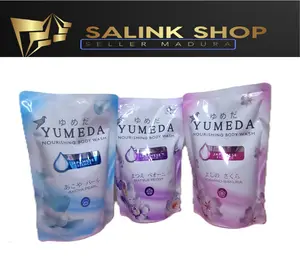 2Pcs Sabun Mandi Cair Yumeda 400ml soap Perawatan kulit Mencerahkan Membersihkan