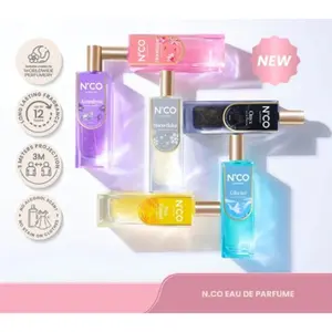 NCO Eau De Perfume - Wangi Tahan Lama Seharian Parfum Mewah Wanita Top Notes Bergamot Apel Strawberry Middle BPOM Essence - Elegan