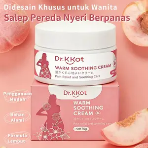 [BPOM COD] Dr.KKot Warm Soothing Cream Pereda Nyeri Haid, Menggunakan Bahan Herbal Alami, Membantu masalah nyeri haid dan kram perut , Melancarkan Haid yang tida teratur dan Mengurangi Keputihan Berlebih