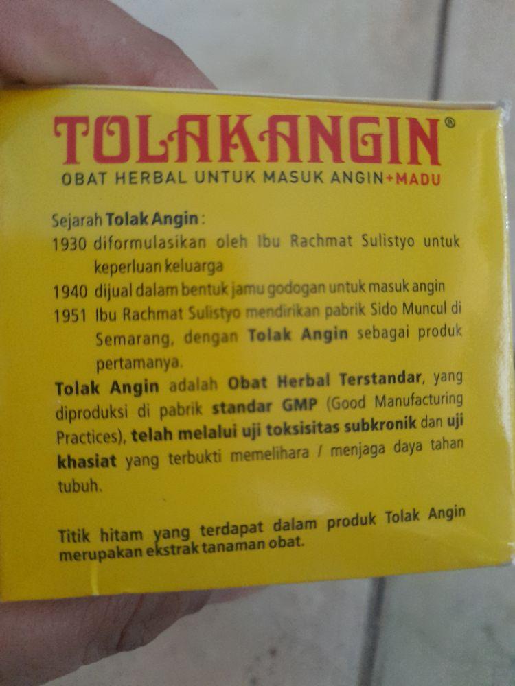 Tolak angin Herbal+Madu Sido Muncul 5box isi (12 sachet X 5 box) Tolak angin Herbal+Madu Sido Muncul 5box isi (12 sachet X 5 box)
